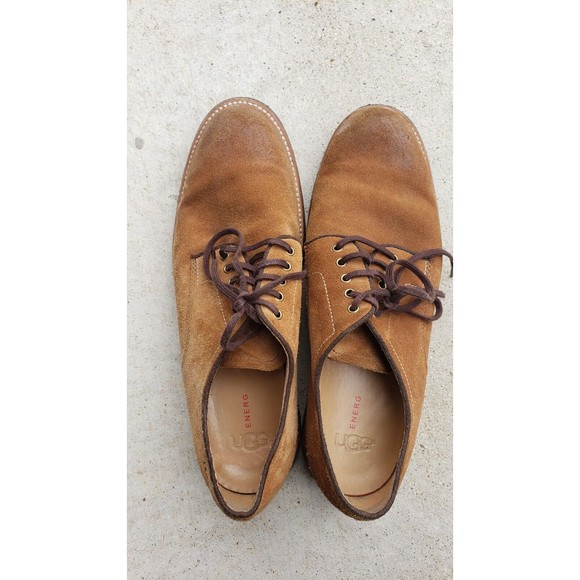 UGG JOVIN MEN DREES SHOES SUEDE CHESTNUT US 10 /UK 9 /EU 43 main image 6